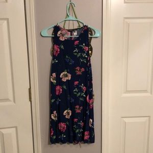 Flower print dress